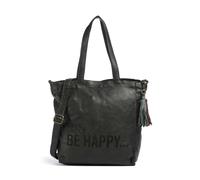 Taschendieb Wien Glücksbrücke 2 Shopper khaki, genarbtes Rindsleder, Damen