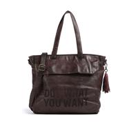 Taschendieb Wien Hanfgasse 1 Shopper mahagoni, genarbtes Rindsleder, Damen