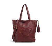 Taschendieb Wien Herzoggasse 1 Beuteltasche wein, genarbtes Rindsleder, Damen