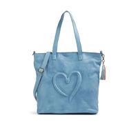 Taschendieb Wien Herzweg 1 Shopper hellblau, Leder, Damen