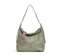 Taschendieb Wien Herzweg 2 Beuteltasche grün, Leder, Damen