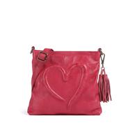 Taschendieb Wien Herzweg 4 Umhängetasche pink, Leder, Damen