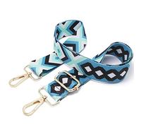 Taschengurt Breit Taschen Taschenband Schulterriemen Für Taschen Damen Breiter Bunter Längenverstellbarer Taschenriemen Zubehör Shoulder Strap Tragegurt Bag G01 Gold/3,8cm