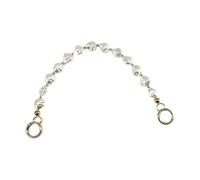 Taschengurt VerläNgerung Kurz Imitationsperle GeldböRsen Kettenriemen Ersatz FüR Schulter UmhäNgetasche GeldböRsen Strap VerläNgerung Schwarz