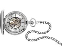 Taschenuhr REGENT "P769", silber (silberfarben), Taschenuhren, Jungen, Taschenuhr, Herrenuhr, Handaufzug, Acrylglas (65733832-0)