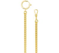 Taschenuhrenkette REGENT "P-46", gold (goldfarben), Schmuck-Wechselteile, DamenB:5mm L:30cm, Messing, Damen, Herren, unsisex, ideal auch als Geschenk, Schmuck Uhrenarmband, B:5mm L:30cm (27464616-0) g
