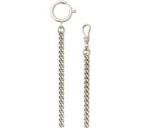 Taschenuhrenkette REGENT "P-47", silber (silberfarben), Schmuck-Wechselteile, DamenB:5mm L:30cm, Messing, Damen, Herren, unsisex, ideal auch als Geschenk, Schmuck Uhrenarmband, B:5mm L:30cm (34665156-