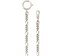 Taschenuhrenkette REGENT "P-49", silber (silberfarben), Schmuck-Wechselteile, DamenB:5mm L:30cm, Messing, Damen, Herren, unsisex, ideal auch als Geschenk, Schmuck Uhrenarmband, B:5mm L:30cm (43619638-
