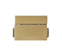 Taschenverschluss Metall 10 Stück 3,9 cm rechteckige Metall-Druckverschlüsse for Damentaschen, Handtaschen, Federverschlüsse, Druckknöpfe, dekorative Verschlüsse, DIY-Zubehör(Yellow)