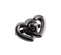 Taschenverschluss Metall 6/10 Stück Drehverschlüsse Drehverschluss for DIY Geldbörsen Taschen Metallverschluss Handtasche Schultertasche Geldbörse Taschenzubehör Metallschnalle(Black,10)