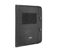 Tasmanian Tiger TT A5 Notepad Sleeve Notizbuch-Tasche, Din A5 Schreibmappe mit Stifthalter, Patch-Fläche, Klarsicht-Kartenfächern, Black
