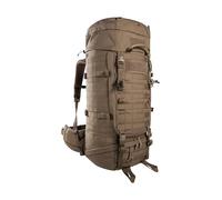 Tasmanian Tiger TT Base Pack 60 FO Modular erweiterbarer Einsatz-Rucksack 60L bis 75L Volumen mit großer Front-Öffnung; Ergonomischer Trekking-Rucksack mit Molle-System; Coyote Brown
