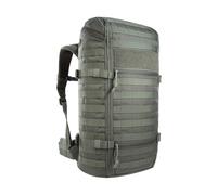 Tasmanian Tiger TT Base Pack Top Load 30 IRR Modularer, erweiterbarer Einsatz-Rucksack 30L Volumen, Trekking-Rucksack mit Molle-System und abnehmbarem Hüftgurt; Steingrau-Oliv IRR