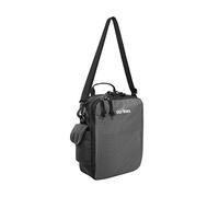 Tasmanian Tiger TT Check in XL 6L Taktische Schultertasche mit Organizer, Molle-Klett System und integrierter Signalflagge, Schwarz