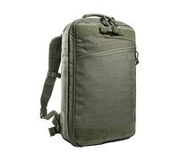 Tasmanian Tiger TT Medic Assault Pack MKII L Taktischer Erste Hilfe Einsatz Rucksack Leer für Notfall Reisen Camping Wandern Radfahren Outdoor (Steingrau-Oliv IRR)