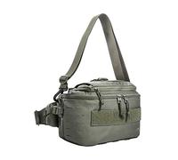 Tasmanian Tiger TT Medic Hip Bag Erste Hilfe Set Hüft-Tasche Molle Outdoor Bauchtasche für Sanitäter, Medic, Rettungskräfte (Steingrau-Oliv IRR)