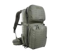 Tasmanian Tiger TT Modular Combat Pack 22L, Militär Tages-Rucksack, perfekt organisierter Daypack, Molle-Kompatibel für Uni, Arbeit, Schule, Outdoor, Trekking und Wandern, Steingrau-Oliv IRR