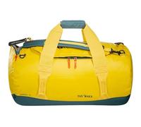 Tatonka Barrel M 65l Reisetasche - Wasserfeste Tasche aus LKW-Plane mit Rucksackfunktion und großer Reißverschluss-Öffnung - Rucksacktasche mit 65 Liter Volumen (solid Yellow)