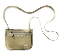 Tatonka Brustbeutel Skin ID Pocket - Kleine Geldbörse zum Umhängen mit Klettverschluss- und Reißverschlussfach - Bietet Platz für Personalausweis, Führerschein, Kreditkarten, Bargeld