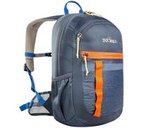 Tatonka Kinderrucksack City Pack JR 12 - Rucksack für Jungen und Mädchen ab 6 Jahren - Mit Reflexstreifen und inkl. Sitzkissen - 12 Liter - dunkelblau, Navy