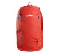 Tatonka Fahrradrucksack Baix 10L - Kleiner, leichter Outdoor-Rucksack mit Helmhalterung und 10 Liter Volumen - Herren und Damen (red orange)