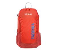 Tatonka Fahrradrucksack Baix 12L - Kleiner, leichter Outdoor-Rucksack mit Helmhalterung und 12 Liter Volumen - Frauen und Männer - rot-orange, 1536
