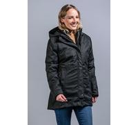 Tatonka Ganzjahres-Kurzmantel Naika 3in1 Coat (wasser- und winddicht, Innenmantel herausnehmbar) schwarz Damen, Größe 38