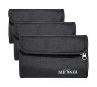 Tatonka Geldbörse ID Wallet RFID B - Klettverschluss-Geldbeutel mit 3 Kreditkarten-Fächer, 2 Sichtfenster, Geldscheinfach und RV-Fach für Münzgeld - 14,5 x 9,5 x 1 cm - RFID-Blocker (Packung mit 3)