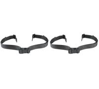 Tatonka Hüftgurt Hip Belt 38 mm, Black, 110 x 3,8 cm, 3273 (Packung mit 2)