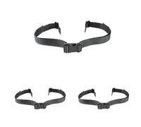 Tatonka Hüftgurt Hip Belt 38 mm, Black, 110 x 3,8 cm, 3273 (Packung mit 3)