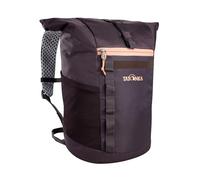 Tatonka Kinderrucksack Rolltop Pack JR 14L - Rucksack für Mädchen und Jungen im Grundschulalter - Inklusive Sitzkissen und Reflektoren für gute Sichtbarkeit - Aus recycelten Materialien (sage green)