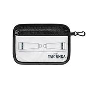 Tatonka Kulturbeutel Zip Flight Bag A6 - Kleiner, transparenter Beutel zur Mitnahme von Flüssigkeiten im Flugzeug-Handgepäck - 16 x 12 cm (Black)