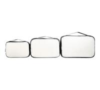 Tatonka Mesh Bag Set (3 Stück) - Packwürfel-Set bestehend aus DREI leichten Netztaschen in unterschiedlichen Größen und Farben