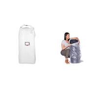 Tatonka Pack Cover Universal - Schutzhülle für Rucksäcke von 90 bis 130 Liter Volumen, Weiß & Schutzsack Einfach - Rucksack-Schutzhülle