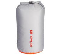 Tatonka Packbeutel Dry Sack 18l - Wasserdichter Packsack mit Rollverschluss und Steckschließe - Aus recyceltem Polyester - 18 Liter Volumen (grau)