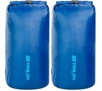 Tatonka Packbeutel Dry Sack 30l - Wasserdichter Packsack mit Rollverschluss und Steckschließe - Aus recyceltem Polyester - 30 Liter Volumen (blau) (Packung mit 2)