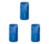 Tatonka Packbeutel Dry Sack 30l - Wasserdichter Packsack mit Rollverschluss und Steckschließe - Aus recyceltem Polyester - 30 Liter Volumen (blau) (Packung mit 3)