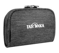Tatonka Geldbörse Plain Wallet – Klein mit Münzfach & Kartenfächern – Off Black, 11 x 7 x 2 cm