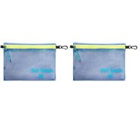 Tatonka Reißverschlusstasche Zip Pouch - Flache, wasserfeste und durchsichtige Dokumententasche in verschiedenen Größen (S, M, L, XL) oder als Set (Packung mit 2)