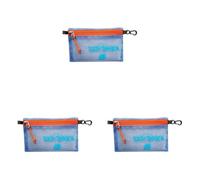 Tatonka Reißverschlusstasche Zip Pouch - Flache, wasserfeste und durchsichtige Dokumententasche in verschiedenen Größen (S, M, L, XL) oder als Set (Packung mit 3)