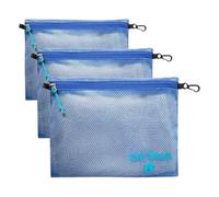 Tatonka Reißverschlusstasche Zip Pouch - Flache, wasserfeste und durchsichtige Dokumententasche in verschiedenen Größen (S, M, L, XL) oder als Set (Packung mit 3)