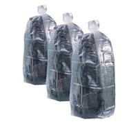 Tatonka Schutzsack Einfach - Rucksack-Schutzhülle/Transportsack zum Schutz des Trekkingrucksacks bei Flugreisen - Volumen der Hülle: 170 Liter - Maße: 148 x 70 cm (Packung mit 3)