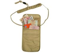 Tatonka Skin Folded Neck Pouch, Geldkatze, beige Onesize