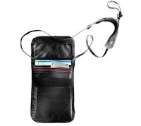 Tatonka Skin Folded Neck Pouch, Geldkatze, schwarz Onesize