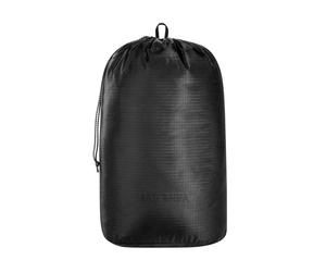 Tatonka SQZY Stuff Bag 5L Ultraleichter Packbeutel / Packsack mit Kordelzug für Reisen und Outdoor, Schwarz