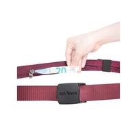 Tatonka | Travel Waistbelt 30 mm, Geldgürtel bordeaux red