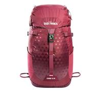 Tatonka Wanderrucksack Storm 18l Women RECCO mit Rückenbelüftung und Regenschutz - Leichter, bequemer Damen-Rucksack zum Wandern mit RECCO-Reflektor - PFC-frei - 18 Liter (bordeaux red)