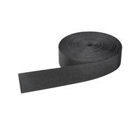 Tatonka Webbing Nylonband, 25 mm / 5 m, Uni, Erwachsene, Schwarz, Einheitsgröße