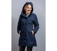 Tatonka Wintermantel Stir Hooded Coat (wasser- und winddicht, atmungsaktiv) dunkelblau Damen, Größe 42