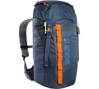 Tatonka Kinderrucksack Wokin 15L - Rucksack für Mädchen und Jungen ab 6 Jahren - Inklusive Sitzkissen und Reflektoren für gute Sichtbarkeit - Aus recycelten Materialien - 15 Liter Volumen (sage green)
